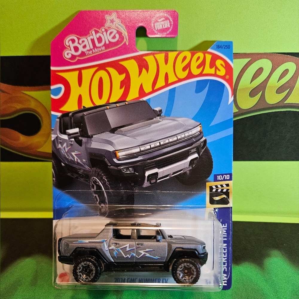 HotWheels Barbie GMC Hummer EV - Black and Gray